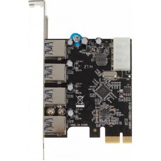 Контроллер PCI-E VIA Noname VL805 4xUSB3.0 Bulk