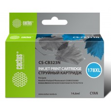 Струйный картридж CACTUS №178XL для HP PhotoSmart B8553/C5383/C6383/D5463 (Голубой)