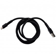 Кабель USB - Lightning 8-pin REMAX Leya RC-C093i черный (1м) /2,4A