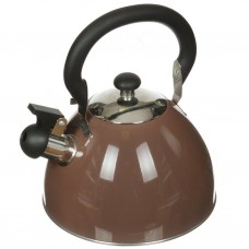 Чайник для плиты Катунь КТ-106В, 2,5л. Шоколад, со свистком