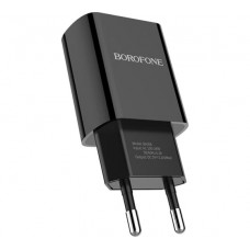 СЗУ USB 2,1А (1USB) BOROFONE BA20A черный