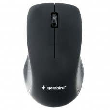 Мышь беспров. Gembird MUSW-380, 2.4ГГц, черный, 3 кнопки,1000DPI