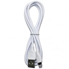 Кабель USB - Lightning 8-pin REMAX Lesu Pro RC-160i круглый белый (1м)