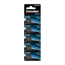 Батарейка Camelion CR2032 BL5 Lithium 3V (5/50/1800)