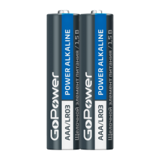 Батарейки GoPower LR03 AAA Shrink 2 Alkaline 1.5V