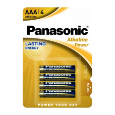 Батарейка Panasonic Power LR03 AAA BL4 Alkaline 1.5V