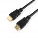 Купить Кабель HDMI Gembird Cablexpert CC-HDMI4L-1  1 0м  v1 4  19M 19M  черный  экран  позол разъемы в Щелково