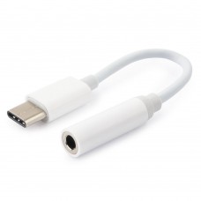 Переходник Cablexpert Переходник USB, USB Type-C/Jack3.5F, пакет (CCA-UC3.5F-01-W)