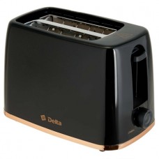 Тостер DELTA DL-6901 черный, 650 Вт