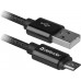 Купить Кабель USB2 0 TO MICRO-USB 1M BLACK USB08-03T 87802 DEFENDER в Щелково