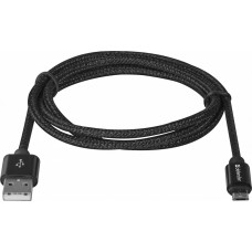 Кабель USB2.0 TO MICRO-USB 1M BLACK USB08-03T 87802 DEFENDER