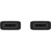 Купить Кабель Samsung EP-DA705BBRGRU USB Type-C  m  USB Type-C  m  1м черный в Щелково