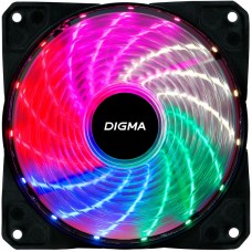 Вентилятор Digma DFAN-FRGB2 120x120x25mm 3-pin 4-pin (Molex)23dB 115gr LED Ret