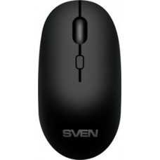 Мышь беспроводная SVEN RX-222W черный, 1800 dpi, радиоканал, Bluetooth, USB, кнопки - 4