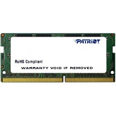 Оперативная память Patriot Signature, DDR4, 4GB (1x4 GB), 2400 MHz, CL17, SO-DIMM