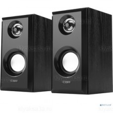 Акустическая система CBR CMS 710, 2.0, питание USB, 2х3 Вт (6 Вт RMS), материал корпуса MDF, 3.5 мм