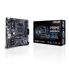 Материнская плата ASUS PRIME A320M-K/CSM, Socket AM4, A320, 2*DDR4, DVI+HDMI, SATA3 + RAID, Audio,