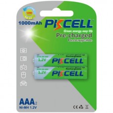 Никель-металлогидридный аккумулятор PKCELL NI-MH RTU AAA1000-2B тип - AAA 2 шт