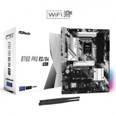 Материнская плата ASROCK B760M PRO RS/D4, LGA1700, B760, 4*DDR4, HDMI+DP, 4xSATA3 6.0 (RAID), M.2