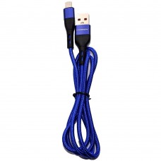 Кабель USB - Lightning 8-pin DENMEN D60L  (1м)