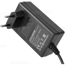 Блок питания Gembird NPA-AC33, 24В/2А, 48Вт, 1 штекер 5.5х2.5мм, черный