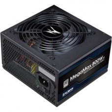 Блок питания Zalman MegaMax 800W (ZM800-TXII), 800Вт, 80 PLUS, 120мм, черный