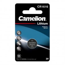 Батарейка Camelion CR1616 BL1 Lithium 3V (1/10/1800)