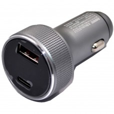 АЗУ USB-С 3,0A REMAX Salo RCC-215 58.5W (1USB, TYPE-C, QC3.0, PD) серебро