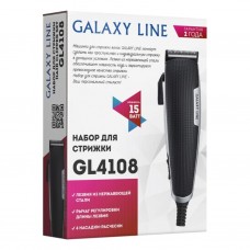 Машинка для стрижки Galaxy Line GL4108 черный 15Вт