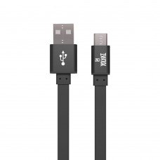 Кабель USB - micro USB YOLKKI Trend 01 черный (1м) /max 2A