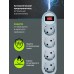 Купить Сетевой фильтр Defender Фильтр ES Lite  1 8м  4 розетки  серый 99487 в Щелково