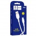 Купить Кабель USB - TYPE-C DENMEN D08T белый  1м  в Щелково
