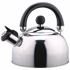 Чайник для плиты MALLONY DJA-3023 из нержавеющей стали со свистком, 3,0 л