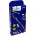 Купить Кабель USB - Lightning 8-pin DENMEN D25L серебро  1м  светящийся в Щелково