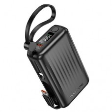Аккумулятор внешний 10000mA BOROFONE BJ70 (USB-C выход 2,0A, Type-C, Lightning, QC 3.0, PD 20W)