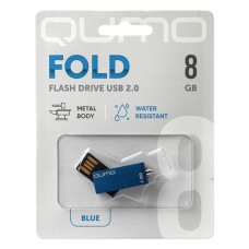 Флэш Диск QUMO 8GB Fold QM8GUD-FLD-Blue