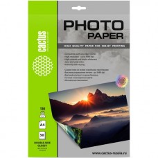 Фотобумага Cactus CS-GA413050DS A4/130г/м2/50л./белый глянцевое