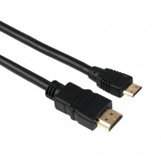 Кабель HDMI to miniHDMI (19M -19M) 1м Exegate, ver1.4, позолоченные контакты