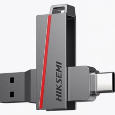 Флеш диск HIKSEMI DUAL SLIM HS-USB-E307C/16G/U3 16Gb HS-USB-E307C/16G/U3, USB3.2/Type-C