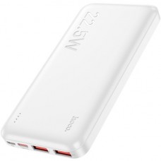 Мобильный аккумулятор Hoco J101 Astute 10000mAh QC3.0/PD3.0 22.5W 5A 2xUSB-A/USB-C белый