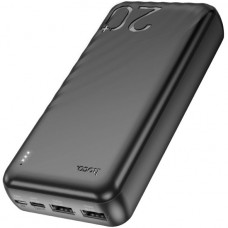 Мобильный аккумулятор Hoco J123A Element 20000mAh 2A 2xUSB-A черный