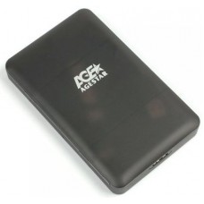 Внешний корпус для HDD/SSD AgeStar 31UBCP3 SATA пластик черный 2.5