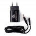 Купить Адаптер питания Cablexpert MP3A-PC-36 USB 2 порта  2 4A  черный   кабель 1м lightning в Щелково