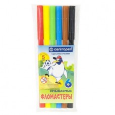 Фломастеры 6цв Centropen