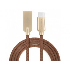 Кабель Crown USB - USB Type-C CMCU-3132C brown