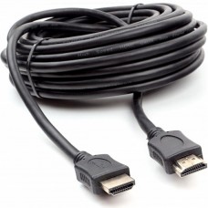 Кабель HDMI Cablexpert CC-HDMI4L-10M, 10м, v2.0, 19M/19M, серия Light, черный, позол.разъемы, экран