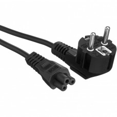 Кабель питания ноутбуков ExeGate Power PC5-1,8P (Евровилка Schuko-С5) VDE-250V-3*0.5-CU, 6A, 1.8м