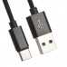 Купить Кабель Qumo Type-С кабель  1м  USB 2 0  5В  5А  25Вт  тканевая оплетка  стальной amp;nbsp;коннектор  черный в Щелково