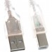 Купить Кабель Cablexpert USB 2 0 Pro  AM BM  4 5м  экран  2 феррит кольца  прозрачный  CCF-USB2-AMBM-TR-15  в Щелково