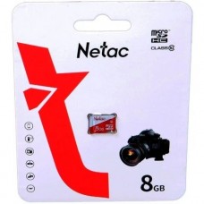 Карта памяти Netac P500 ECO MicroSDHC 8GB C10 [NT02P500ECO-008G-S]